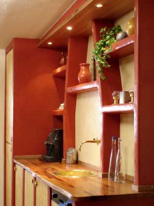 Kreidezeit Tadelakt - glanzende minerale pleister in traditionele Marokkaanse stijl