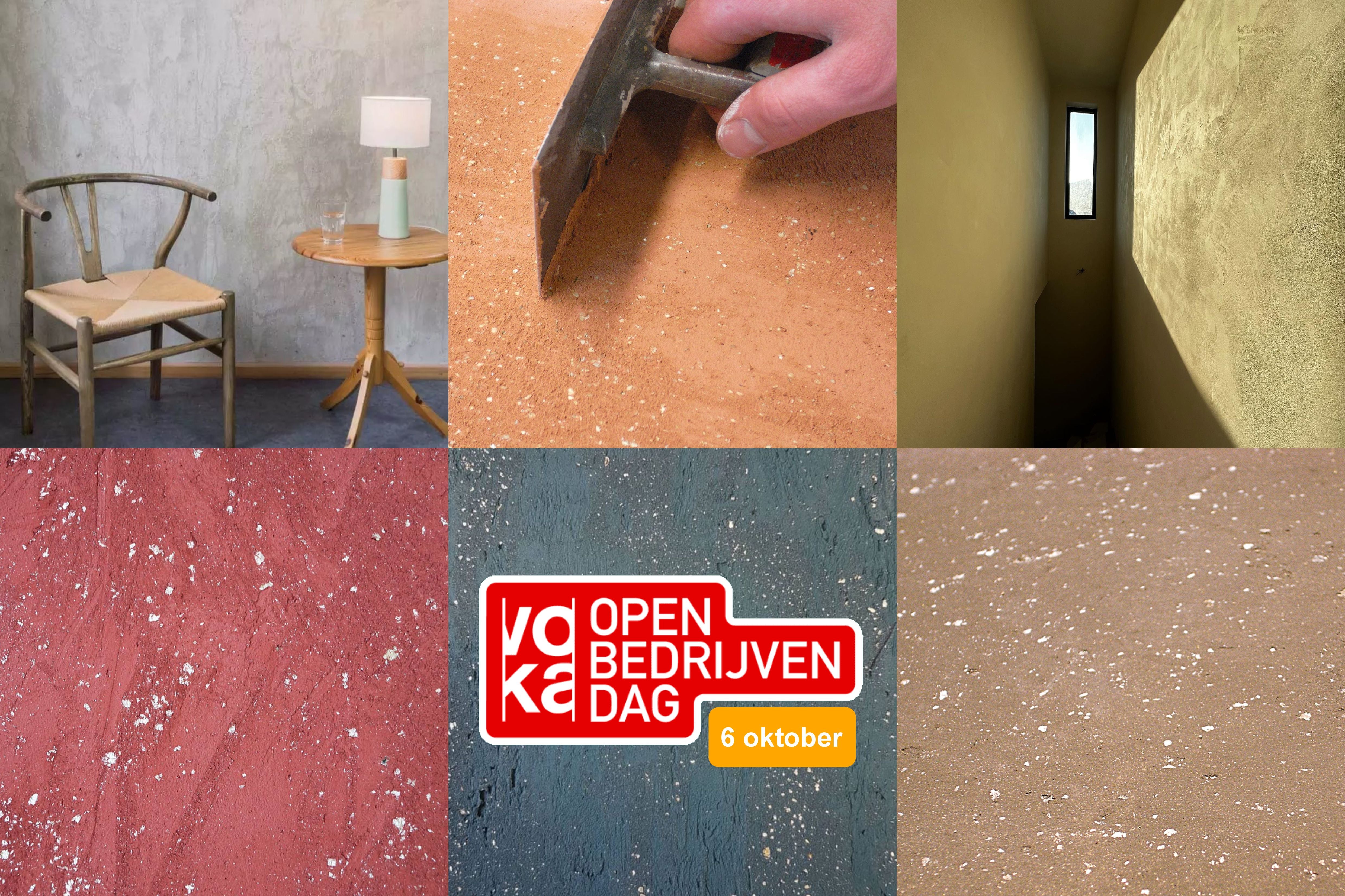 Open bedrijvendag op 6 oktober bij Bio Home Westerlo, met demonstratie kalkpleister