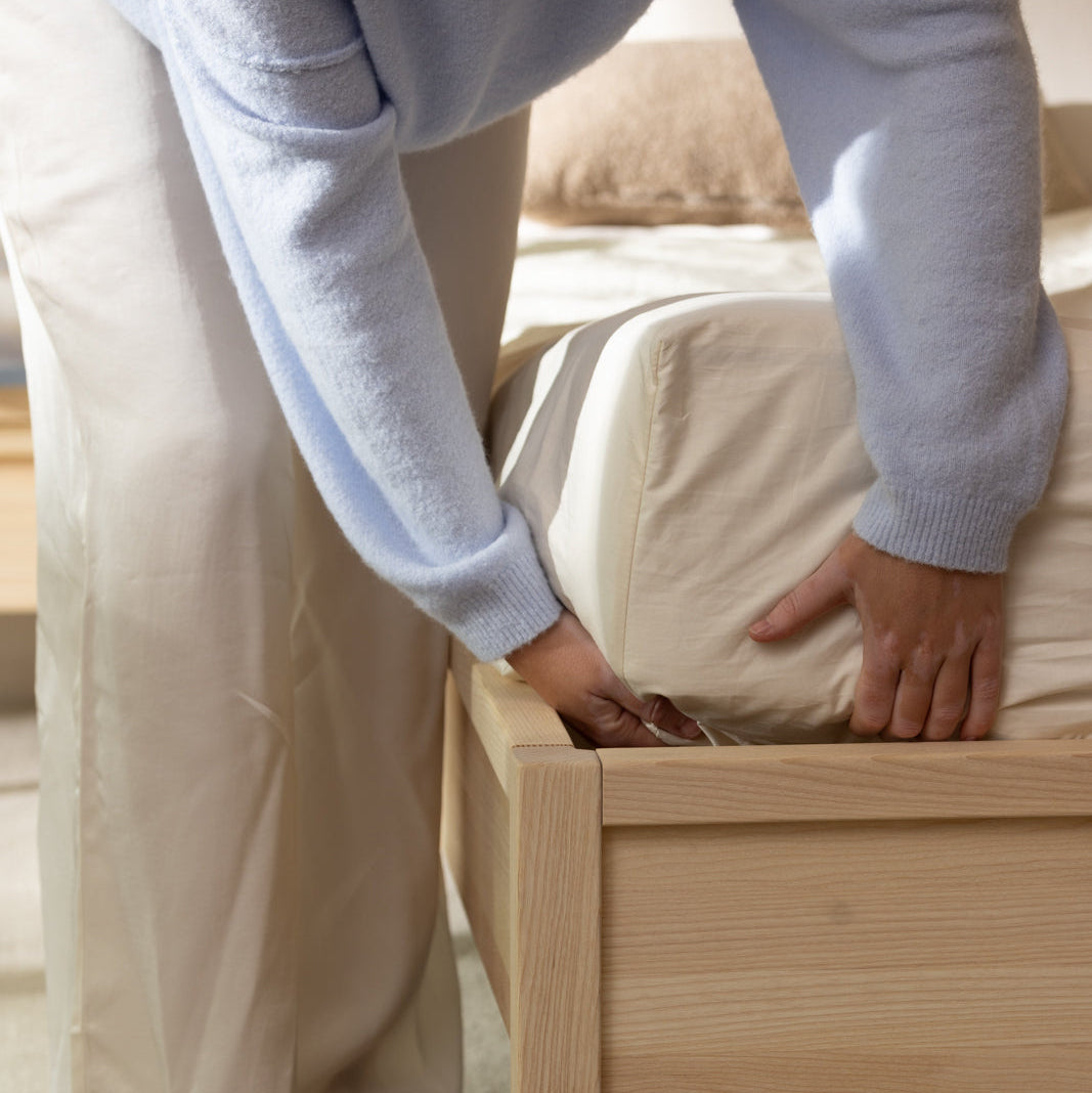 Greensleep hoeslaken in biologisch katoen jersey