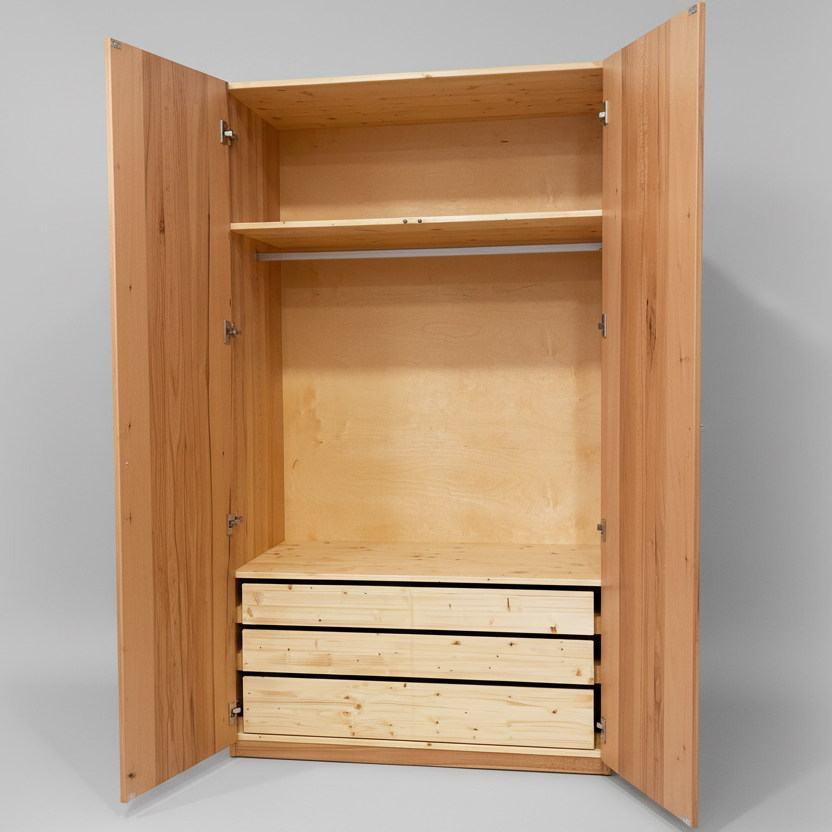 Kleerkast in kernbeuk