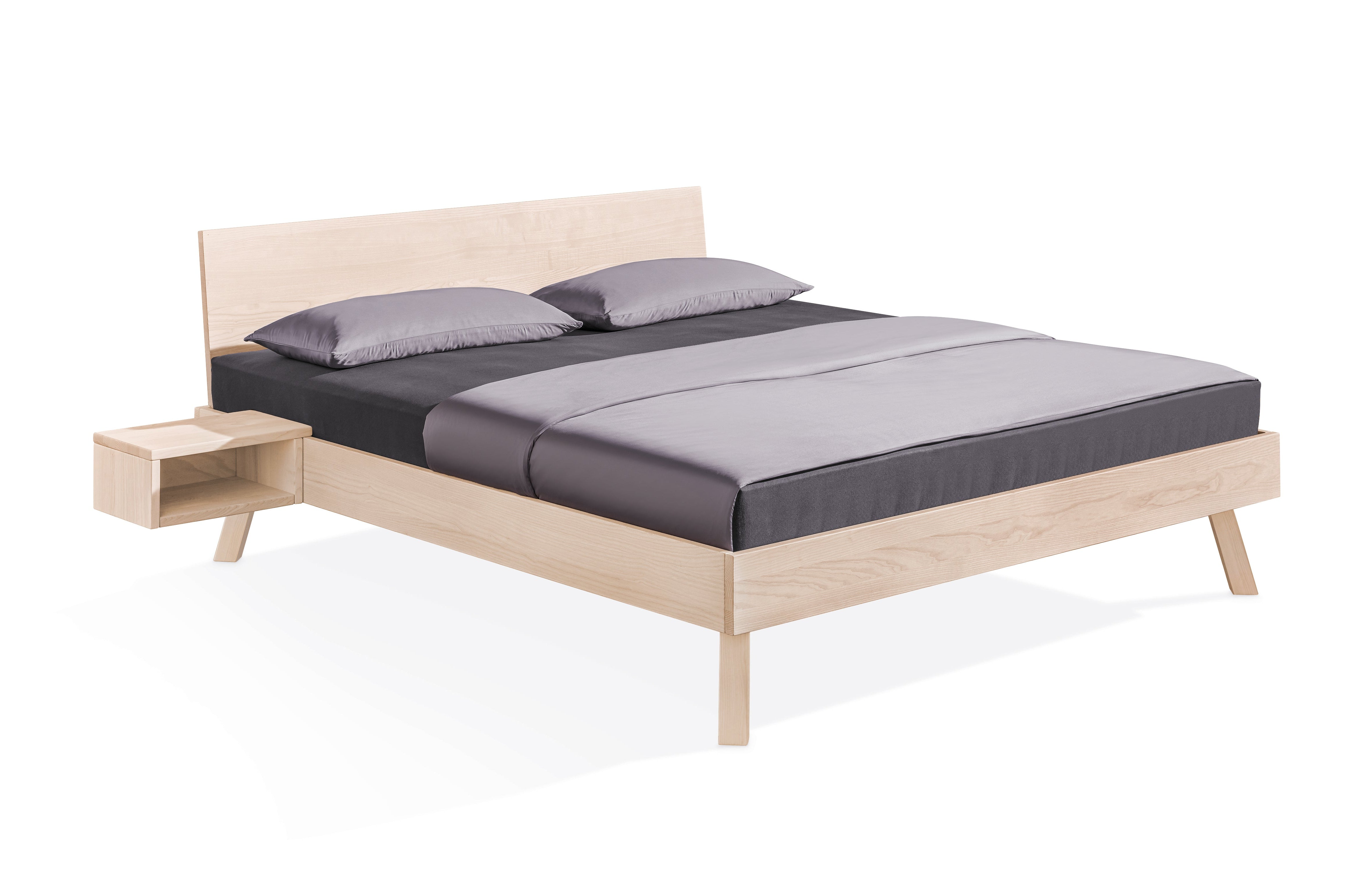Massief houten bed KB23