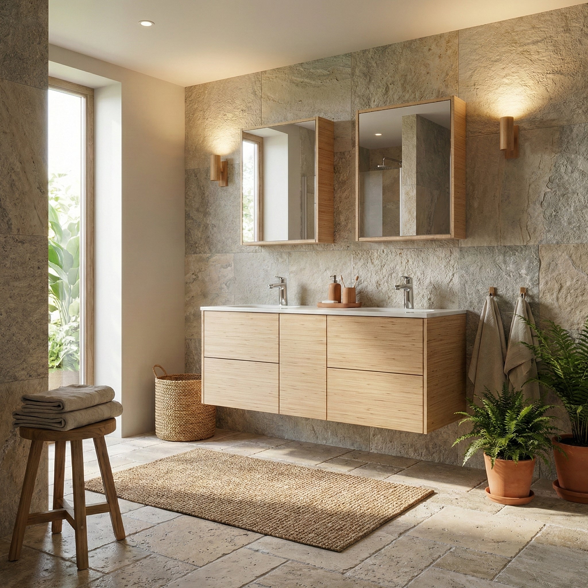 Spiegelkastje in vuren Fineline