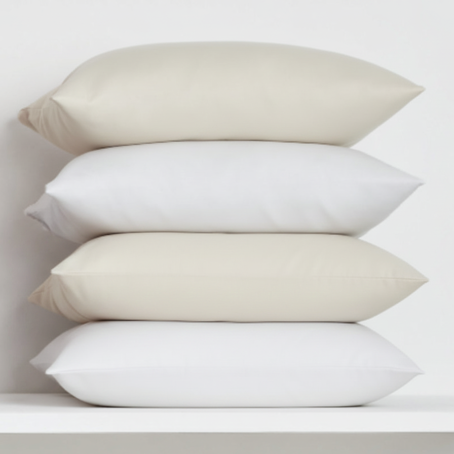 Kussensloop biologisch katoen jersey, 40x60 cm