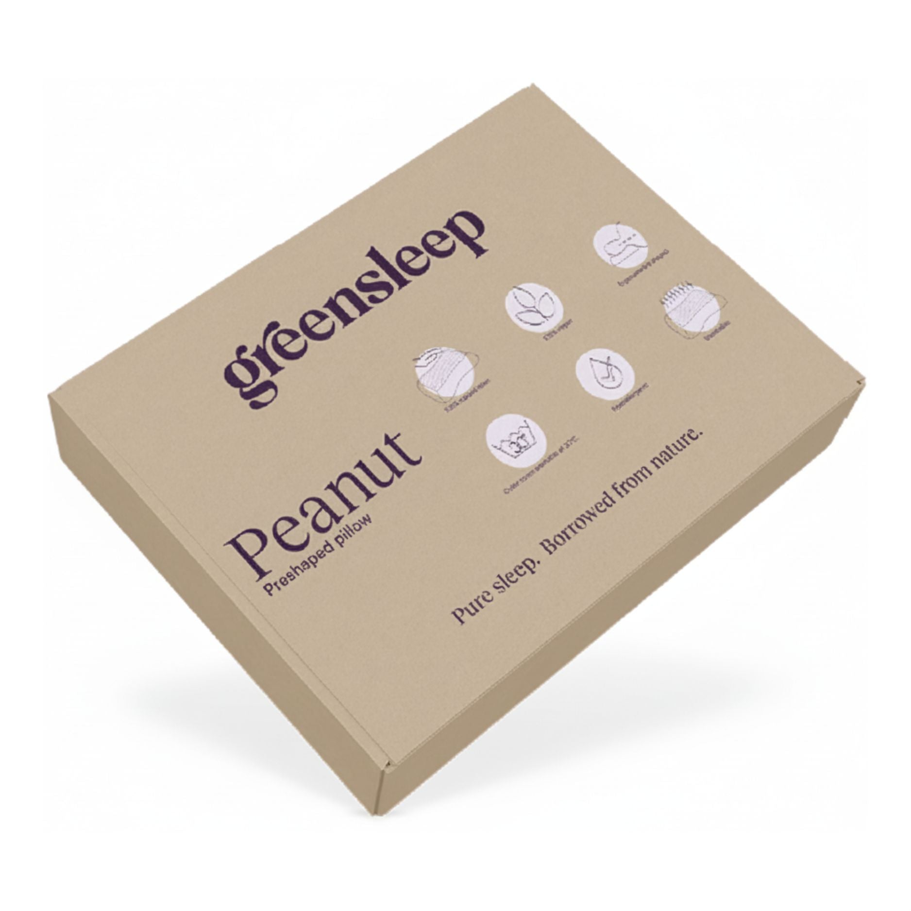 Greensleep Peanut hoofdkussen