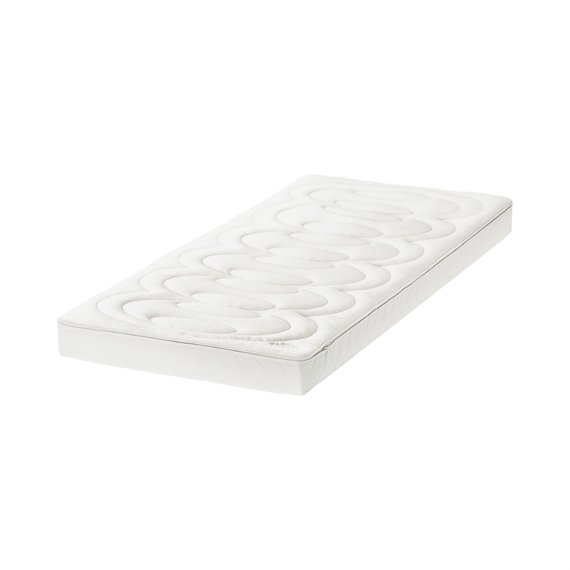 Hüsler Nest matras DeLuxe Honey, met katoen-linnen opleg